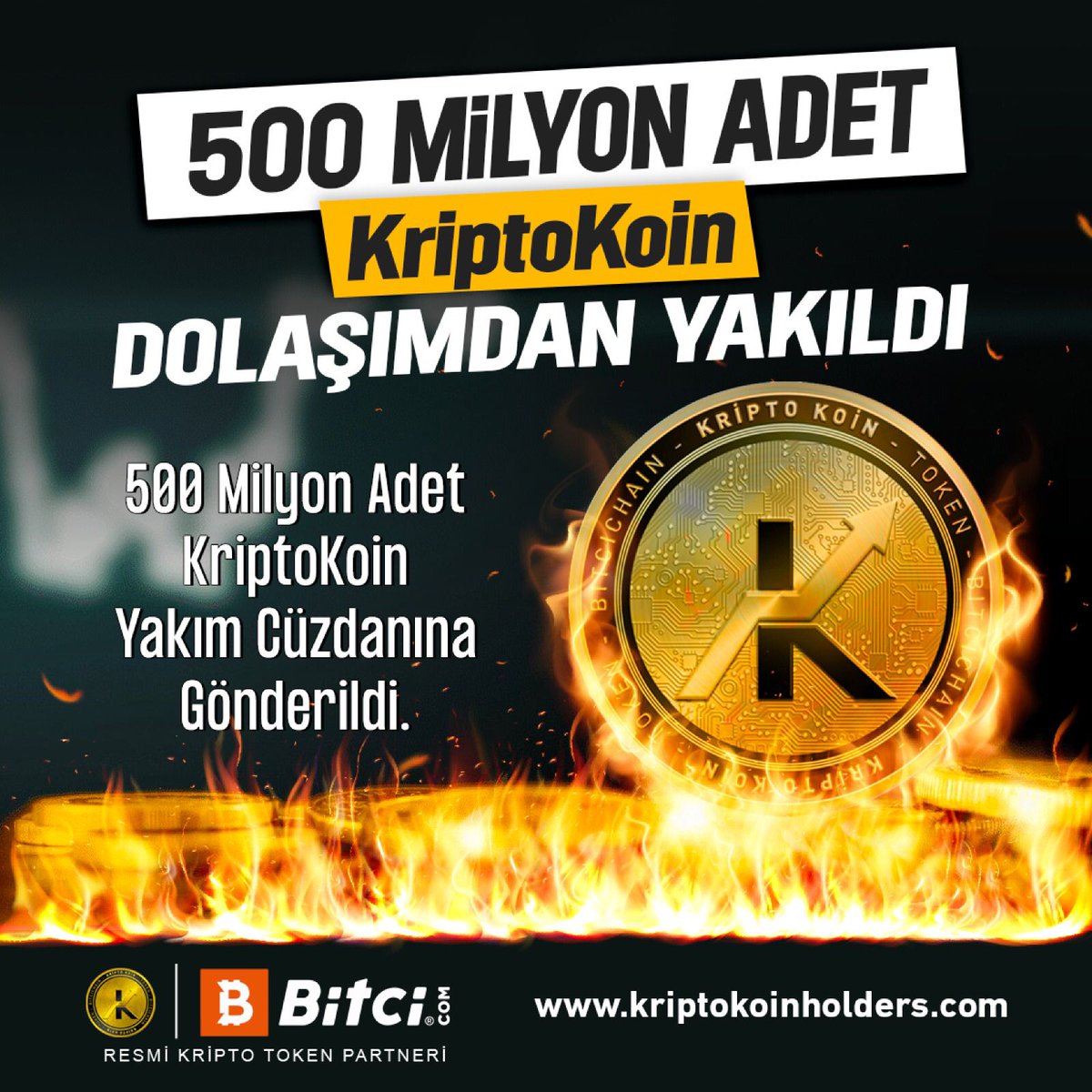 <a href="/cryptogems555/">Crypto GEMs 📈🚀</a> #KriptoKoin
KRIPTO/usdt

💫💫💫💫💫💫💫💫💫💫💫💫
500 million counting have been burnt in circulation of KriptoKoin.

🔥🔥🔥🔥🔥🔥🔥🔥🔥🔥🔥🔥
It is coming through 🌩️
 
Coming soon
Are you ready?👀👀