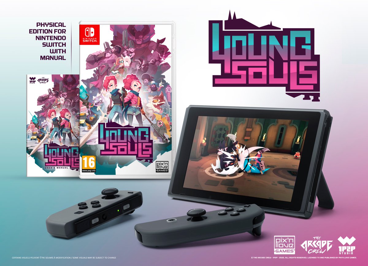 pixnlove_games's tweet photo. 🎅 ADVENT CALENDAR D13 🎅

Today, try to win a copy of Young Souls on #NintendoSwitch ! ⚔️

To enter: 
🟡 RT
🔵 Follow @Pixnlove_games

���️ Draw tomorrow! 🤞

#adventcalendar https://t.co/BlZ8M5tRbs