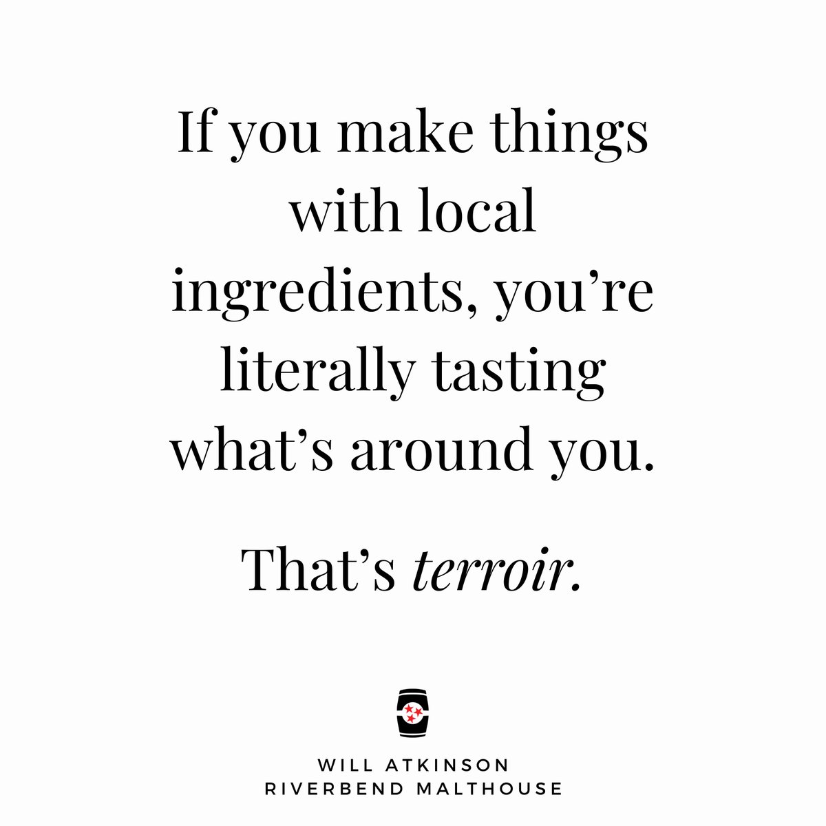 TCBGuild's tweet photo. 𝑻𝒆𝒓·𝒓𝒐𝒊𝒓: the conditions in which a food is grown or produced and that give the food its unique characteristics (@Dictionarycom)
Will Atkinson puts it perfectly. Drink Farm to Tap and taste the unique flavors of Tennessee agriculture.
#terroir #farmtotap #agriculture https://t.co/xzrQRJlVAW