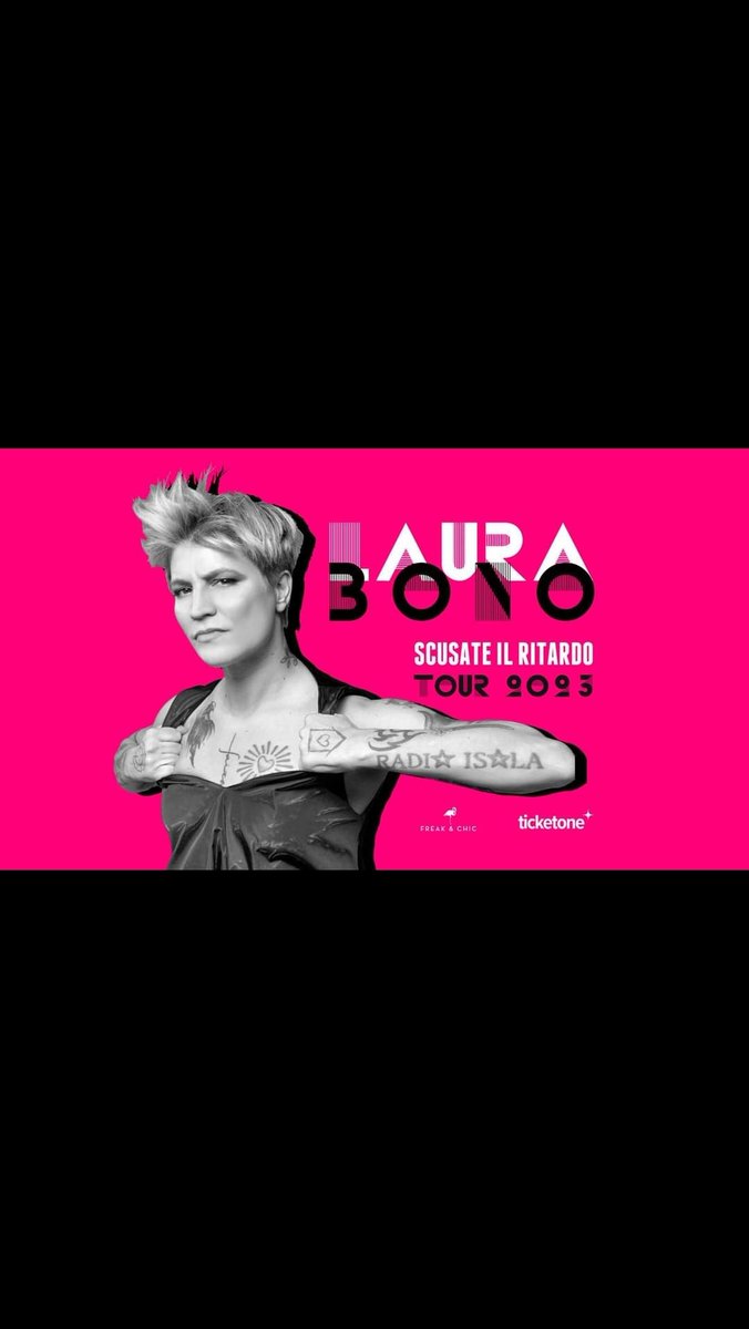 AlbertoBuzi's tweet photo. #LauraBono #ScusateIlRitardoTour #Tour2023 💪❤️ https://t.co/JWzCegRuv9