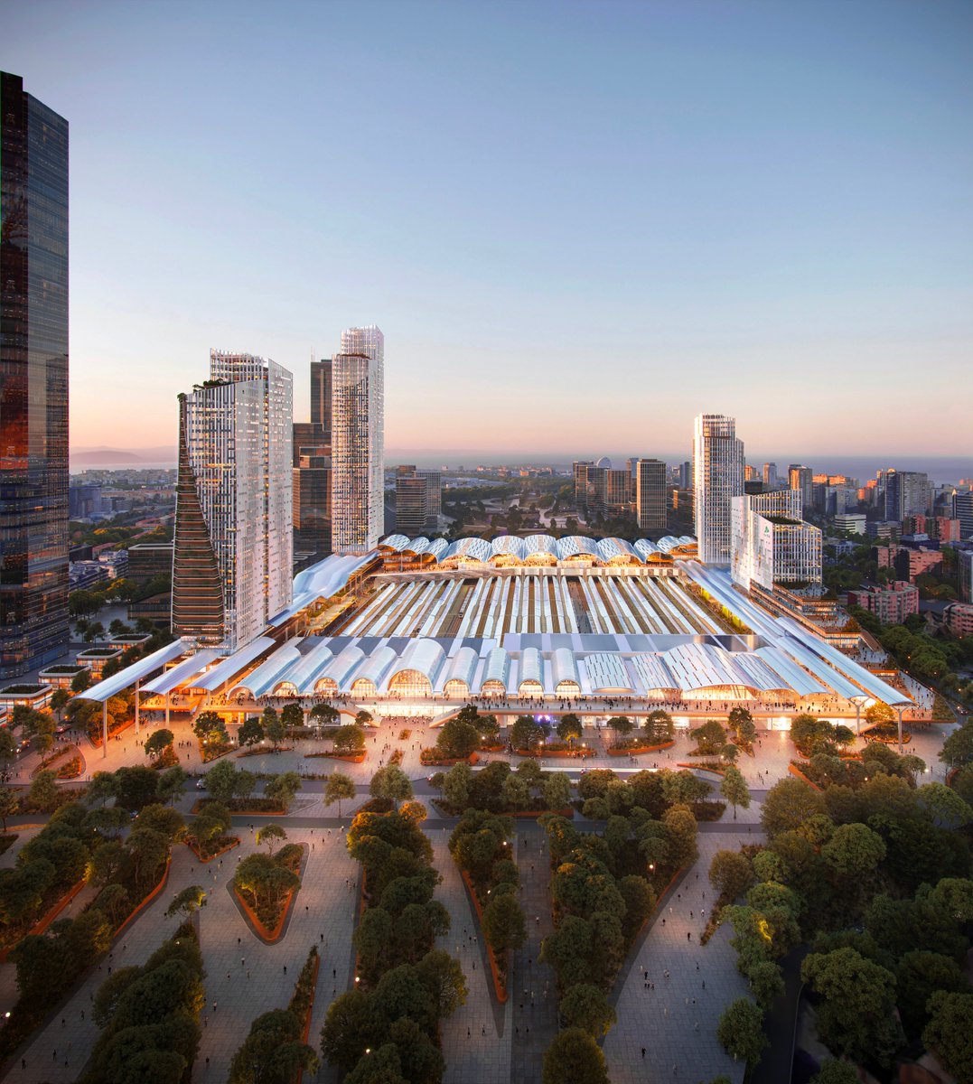 MadridProyecta's tweet photo. 📢Ya conocemos el ganador del concurso de la Estación Chamartín.

✍️El proyecto es de Esteyco, UNStudio y b720 Arquitectura.

🏙️El diseño destaca por tres elementos: las bóvedas, las nuevas torres y las terrazas.

🗨️https://t.co/XpVSTsYnnX https://t.co/L89U0IPxxZ