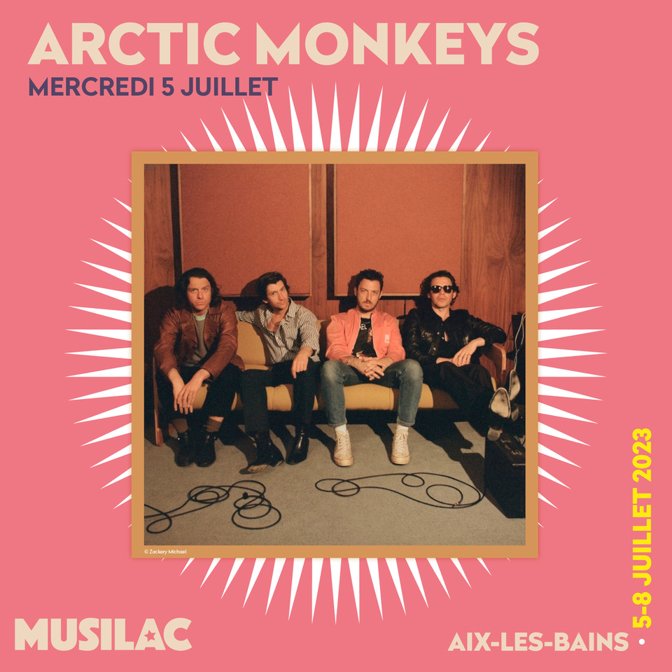 Arctic Monkeys will play @musilac in July 2023. Get tickets here: musilac.com