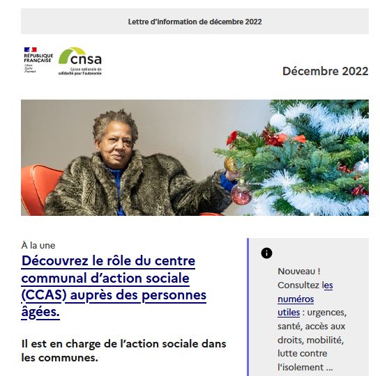 [pour-les-personnes-agees.gouv.fr] : le rôle du #CCAS pour les personnes âgées, trouver un lieu de vacances adapté, bénéficier de l’aide sociale à l’hébergement...la dernière lettre d'information du portail vient de paraître. Consultez-la et abonnez-vous. 
👉 pour-les-personnes-agees.gouv.fr/newsletter