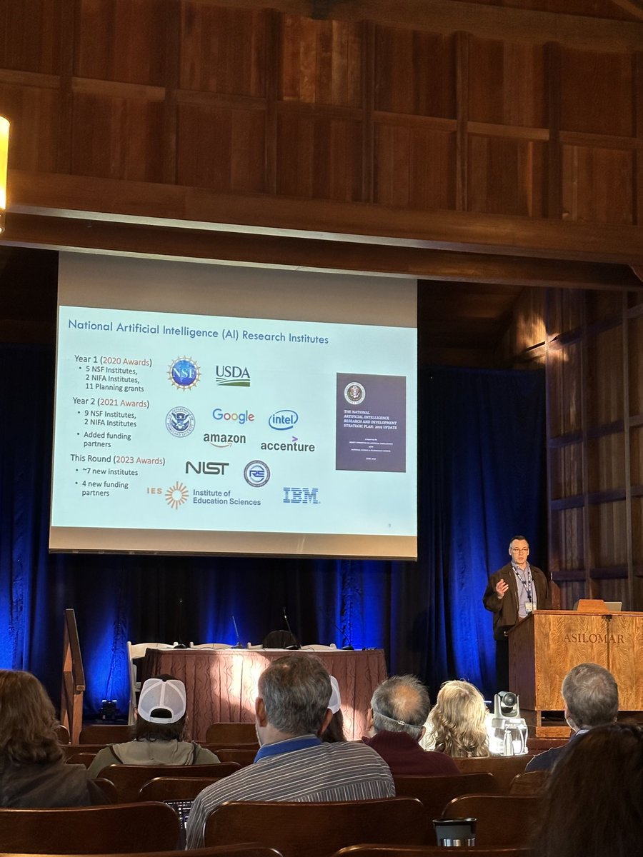 Prem Natarajan (@natarajan_prem) on Twitter photo Excited to be at the kickoff of the first annual NSF Summit on AI Institutes (SAIL). Dr. Jim Donlon of the NSF delivered the welcome and overview talk. <a href="/AmazonScience/">Amazon Science</a> <a href="/avni321/">Avni Khatri</a> Excited to be at the kickoff of the first annual NSF Summit on AI Institutes (SAIL). Dr. Jim Donlon of the NSF delivered the welcome and overview talk. <a href="/AmazonScience/">Amazon Science</a> <a href="/avni321/">Avni Khatri</a>