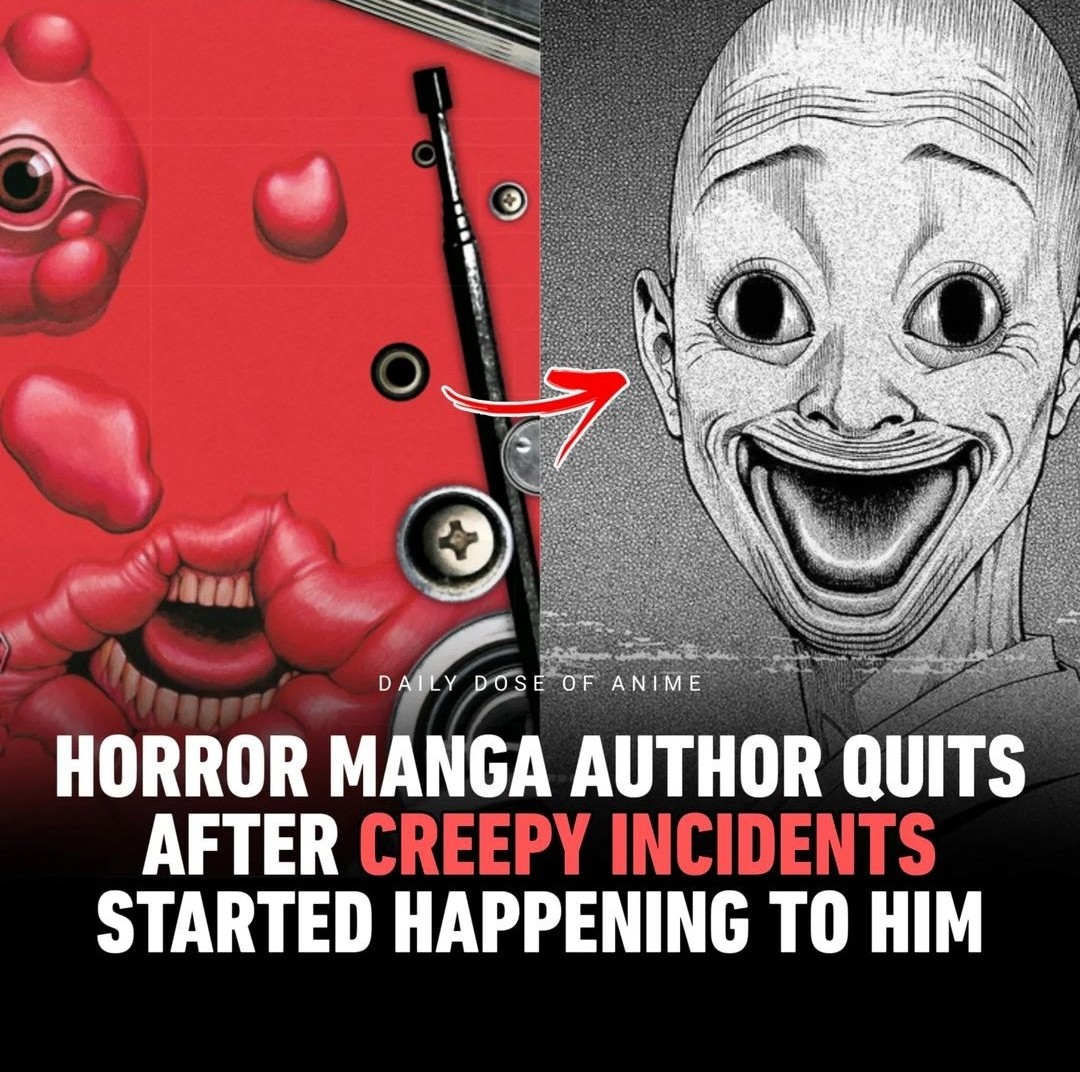 This manga is so creepy and scary man even the author had quit to keep his sanity!💀