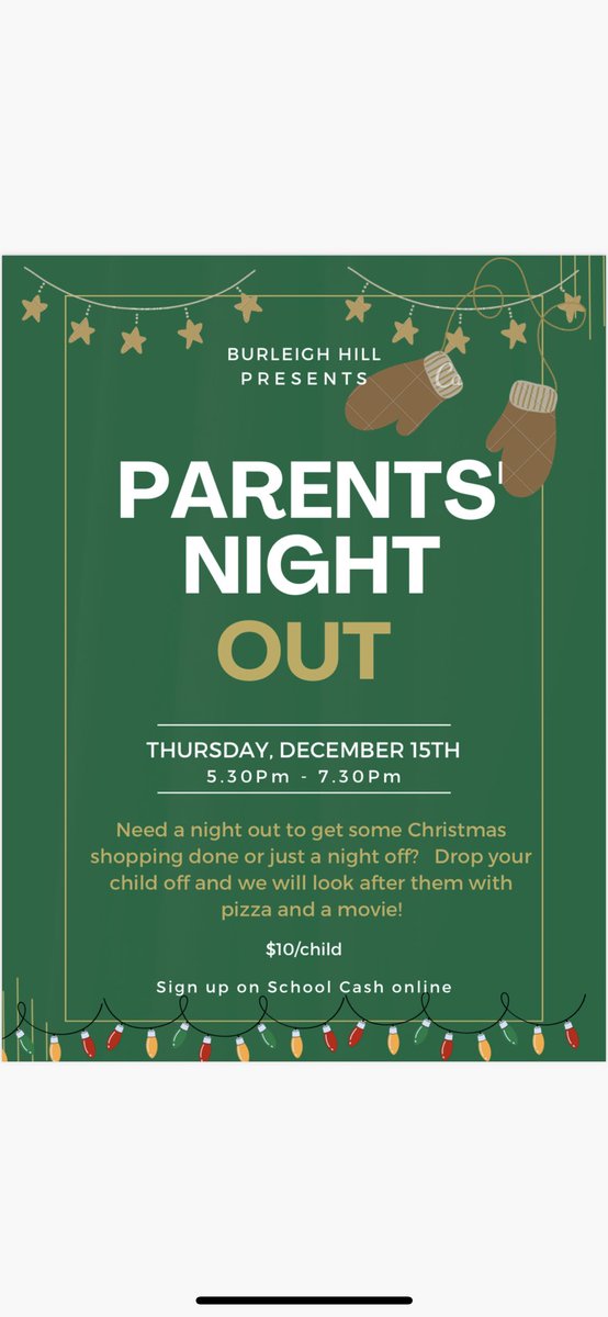 We’re looking forward to Thursday!  <a href="/BurleighHillPS/">Burleigh Hill PS</a>