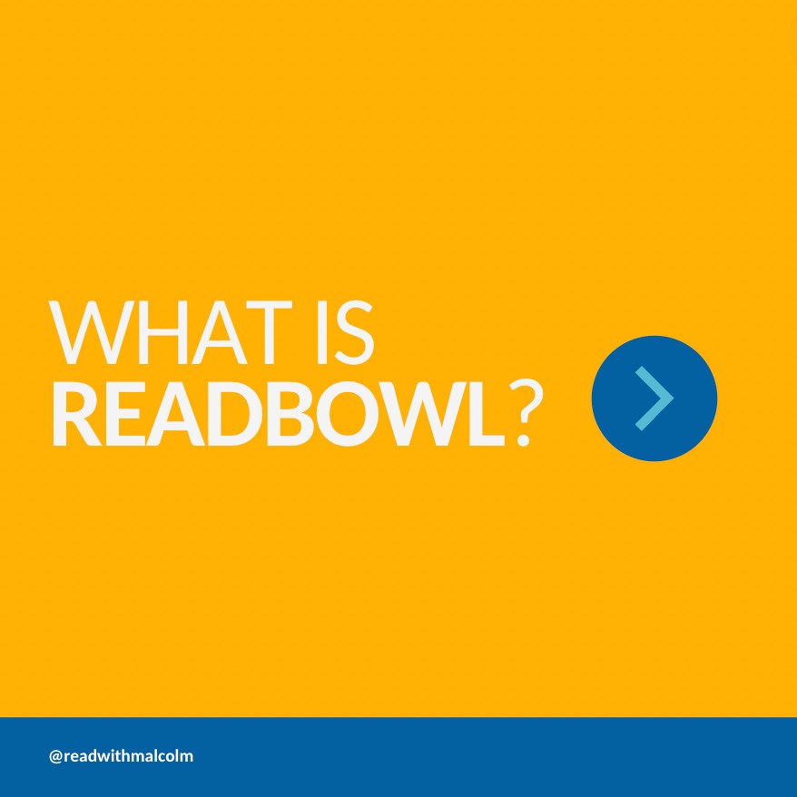 ReadWithMalcolm's tweet photo. Have you signed your students up for this year’s #READBowl?!? 🏆 Registration is NOW OPEN! Head to https://t.co/fIUwaN5PoC to join the greatest reading competition of the year. https://t.co/SZNrmY4FAD