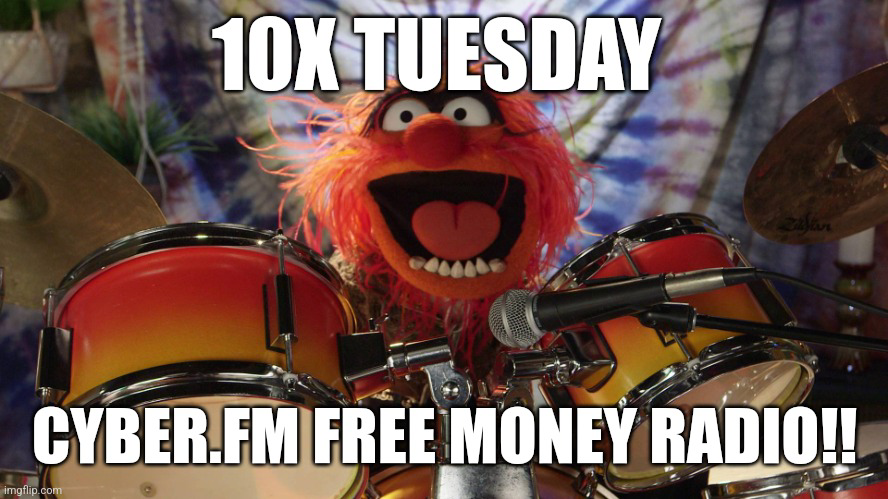 smallcleo2's tweet photo. It's Tuesday!! What are you playing today @ofscyberfm @jtcyberfm ?
What's our #DigitalBytes about @jonnyfry175
Learn, listen earn #BUSD & $FMR
@Cyber_FM Free Money Radio https://t.co/TwUSVilMgh