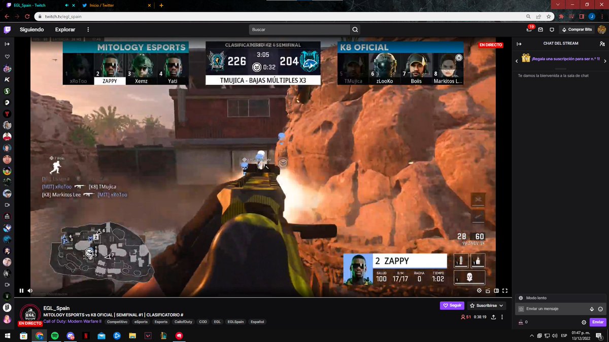 porque acá no hacen esto para los que siguen jugando cod en chile