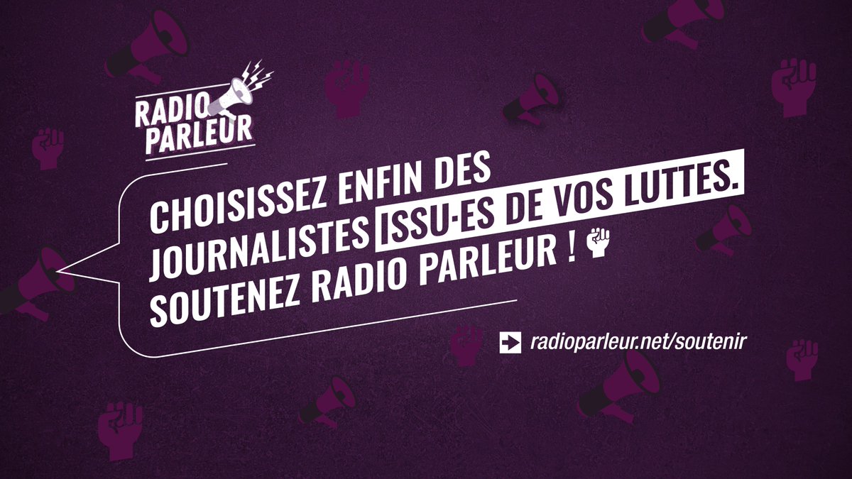 🤔 Vous ne trouvez pas que, quand les journalistes comprennent les luttes et en partagent les revendications, elles sont mieux traitées ? 

🔴 À Radio Parleur, c'est exactement le projet. Nous soutenir, c'est choisir ce journalisme engagé, mais juste 👉 radioparleur.net/soutenir/