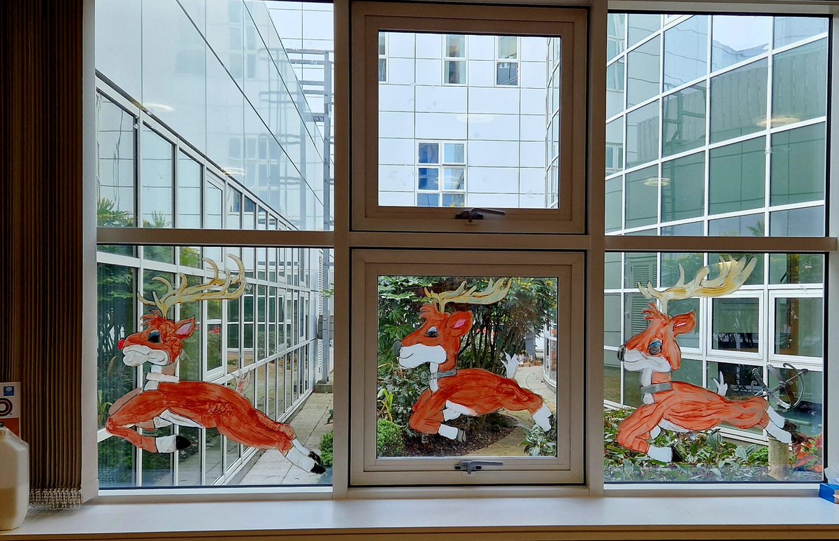 PlayTeamRHH's tweet photo. HO HO HO! 12 SLEEPS TO GO! ❤️🎄❄️ Santa's on his way to Children's Services 🎁🎅 @DudleyGroupNHS @PaedsOPD @teampaeds https://t.co/HWSsyw7xQj