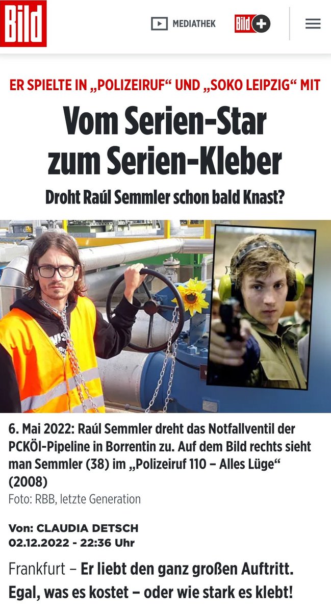 OliverSKBerlin's tweet photo. Wenn du als Schauspieler mäßig und brotlos bist, wirst du eben wie #Semmler #Klimakleber und präsentierst für ein bisschen mediale Aufmerksamkeit deine #Asphalthand. 👇
https://t.co/xjXxb9mxPY https://t.co/EUtQyQdrKM