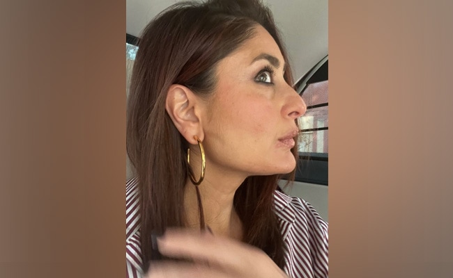 "I Spy With My Big Eye": Kareena's Gorgeous Pic Comes With A Warning: Kareena Kapoor shared two selfies on Instagram dlvr.it/SfJMJJ