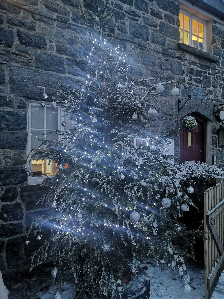 Diolch, diolch i'r <a href="/YGCymru/">Ymddiriedolaeth Genedlaethol</a> am ein coeden Nadolig 🎄bendigedig. Mae'r plant wedi gwirioni hefo hi😍l