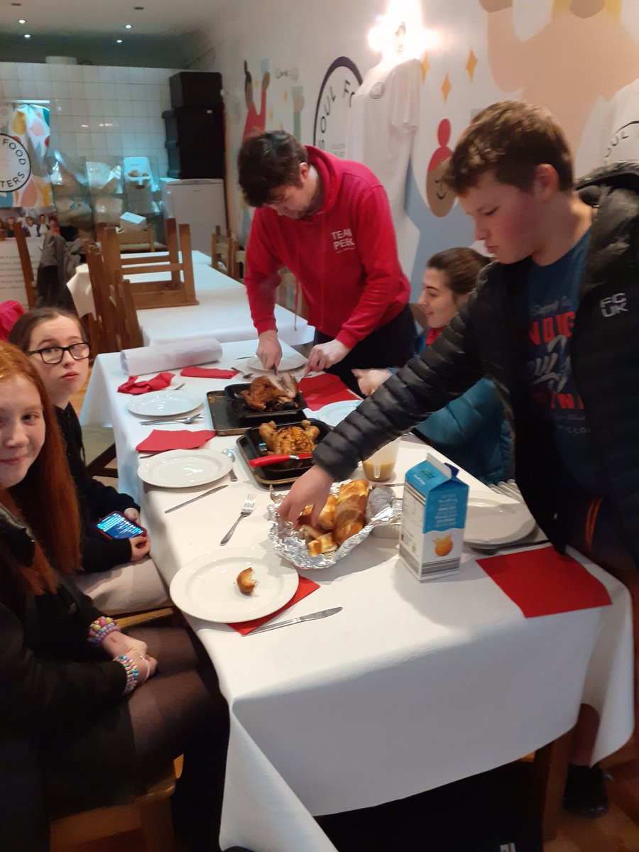 PEEK's youth team busy trialling recipes for an intergenerational Christmas dinner they'll be serving up at #soulfoodsisters next week. For this project @PEEK_project_ 
are collaborating with @ThrivingPDC who are linking us with members of the community 🙏