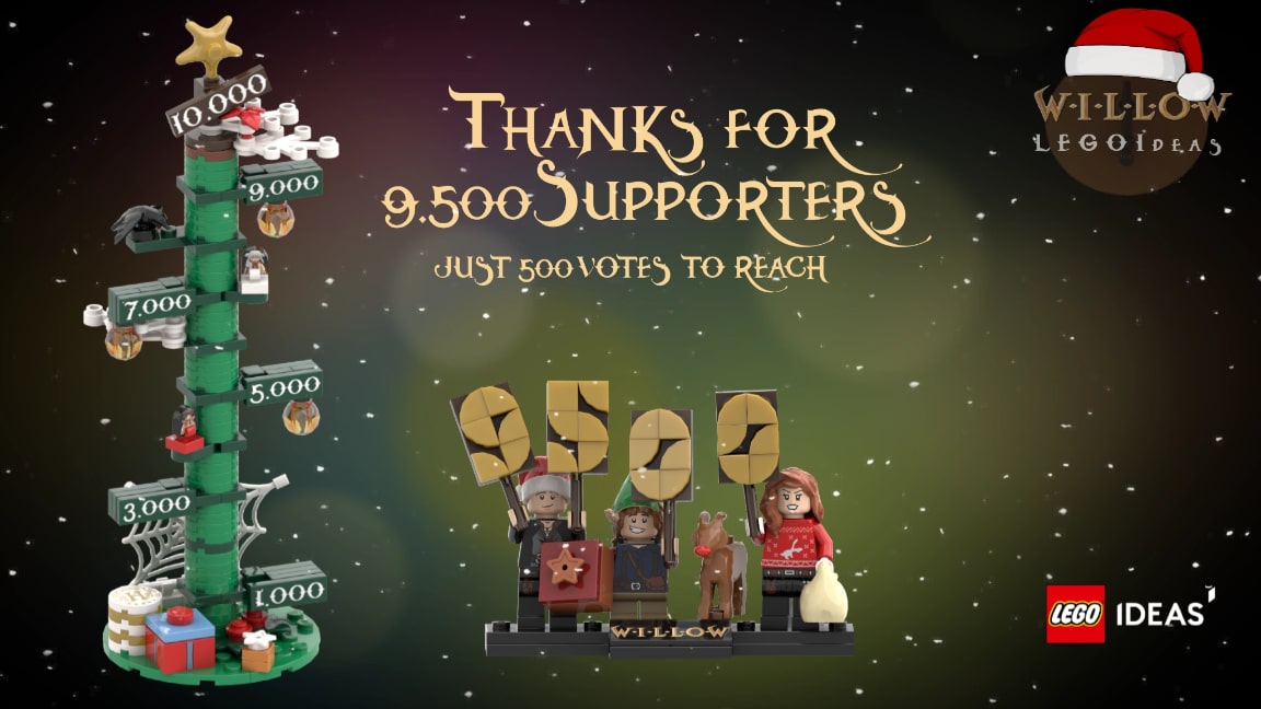 monty_matte's tweet photo. Like Santa 🎅 Almost there!
Thanks &amp; a joyful Christmas season to y'all 🎄👋

Link to Elora's Little Helper on #LEGOIdeas: https://t.co/zK9NE8ouCj

#lego #legoideas #afol #moc #willow #disney #Lucasfilm #legocastle #classicCastle #willowseries #willowwednesday
#legostarwars #xmas https://t.co/hV9I0VKHtW