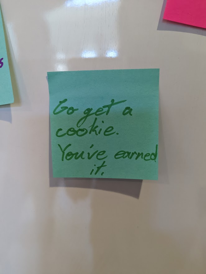 macphaidin_lib's tweet image. Words of Finals wisdom from our affirmation boards. 💜

#MacphaidinLibrary #StonehillLibrary #Finals #FinalExams #WordsOfWisdom