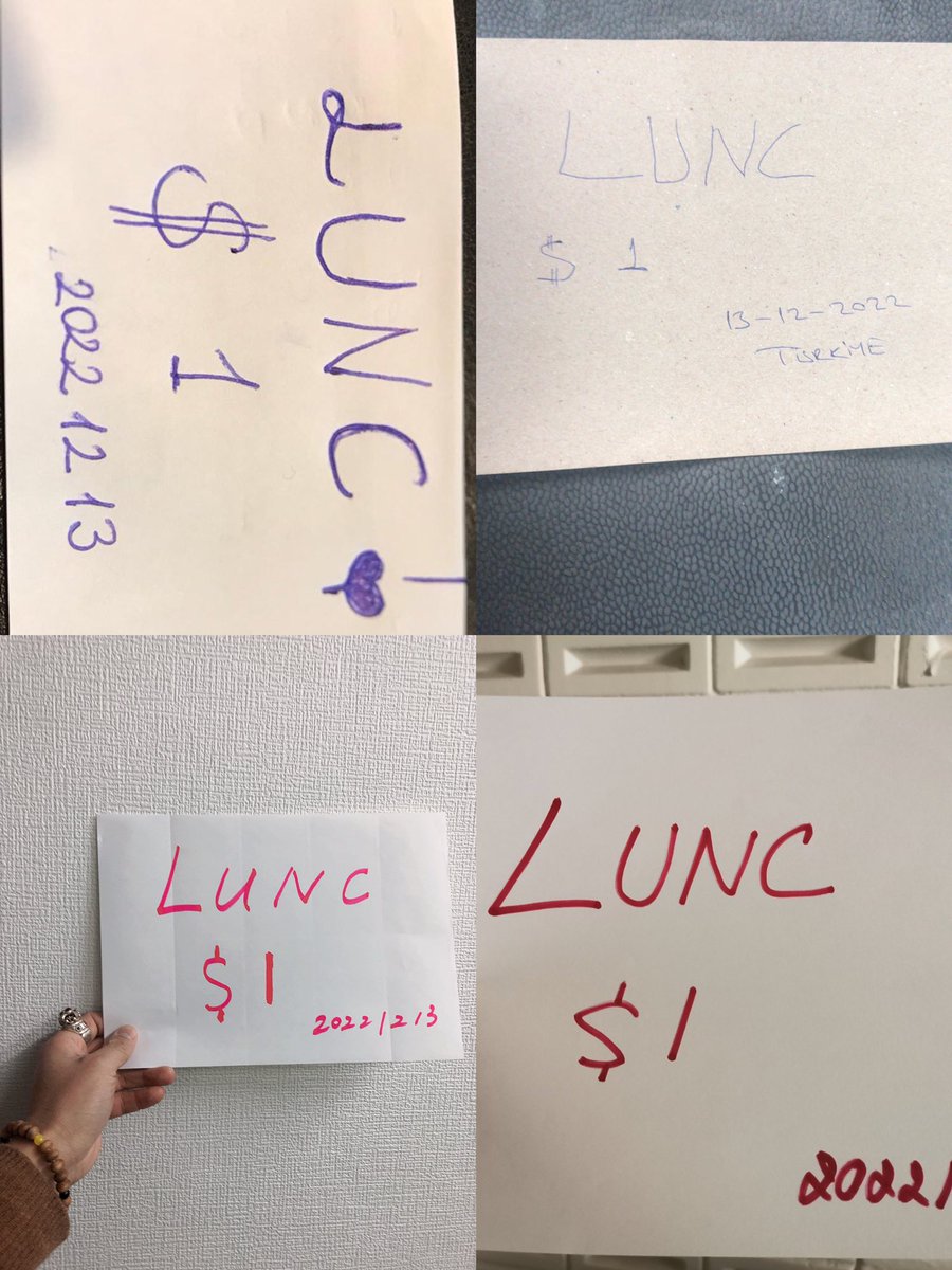 #LUNCARMY $1 🌗 tweet media