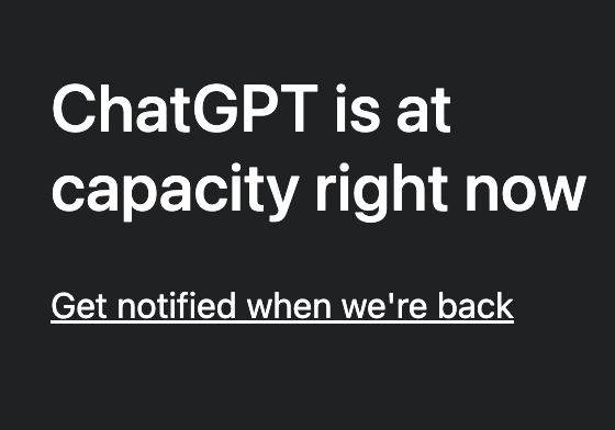 I was just about to ask #ChatGPT what capacity limits it had.... and.... it apparently knew I was going to ask that before I asked.  
#OpenAI