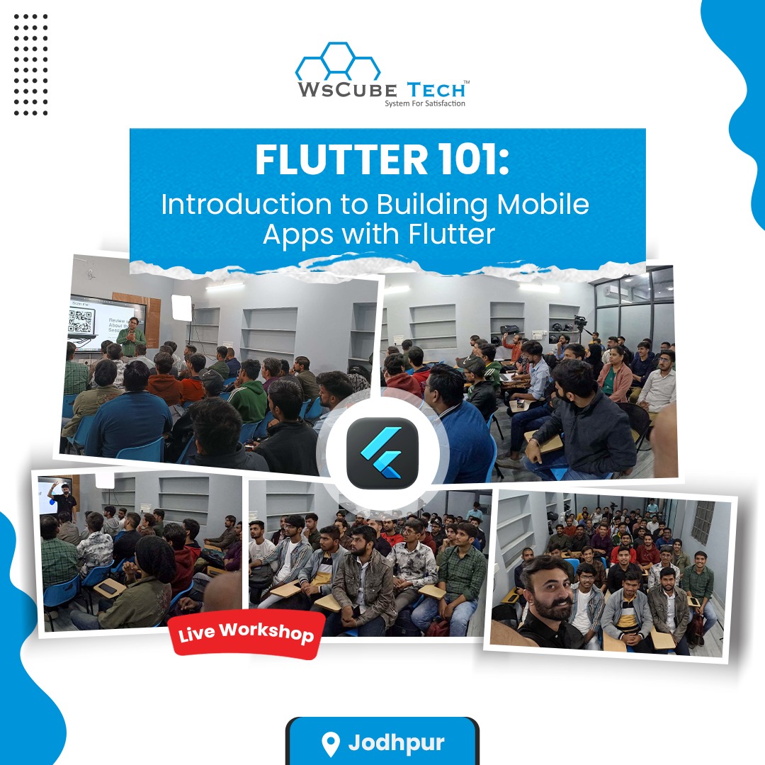 wscubetechindia's tweet image. Growing new seeds of knowledge is always so fun 💙 #FlutterWorkshop
.
.
.
.
.
#wscubetech #workshop  #workshop2022 #ITWorkshop #workshoptime #workshopday #fluttertrainingcourse #fluttercourse  #appdevelopmentcourse #appdevelopmenttraining #flutterapp   #flutterappdevelopment
