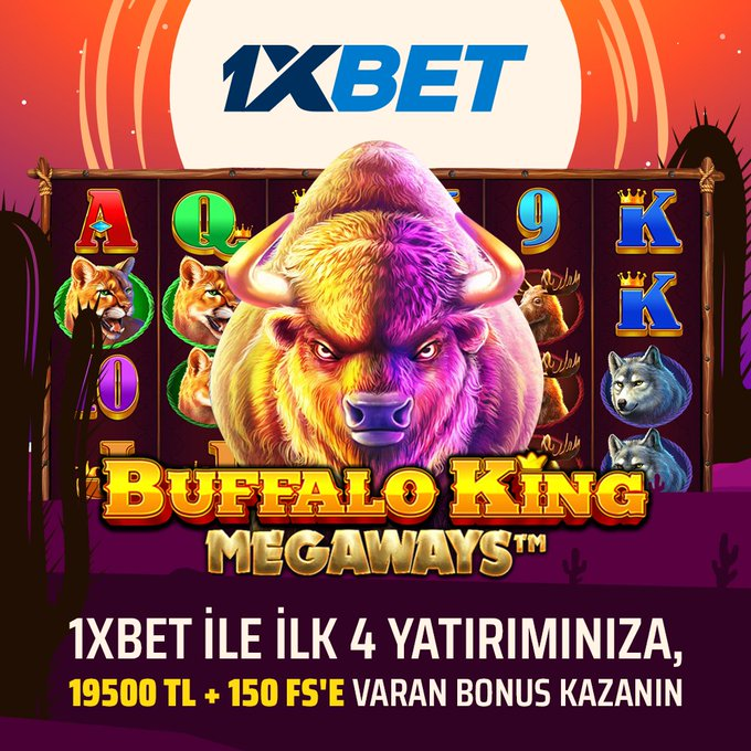 Forumbanko2's tweet photo. #1xBet
😮Pragmatic Play sağlayıcısından Buffalo King
👍FORUMBANKOX promokodu ile kayıt olun ve 19 500 TL + 150 FS’e varan bonus kazanın!
🍀Üyelik için: https://t.co/La7tT16oRU
#dizipal #gsvlazio #rotabet #betves #bets10 #betboo #24win #winxbet #megabahis #ehliyetaffı #timbet https://t.co/zO2vvYl4UO