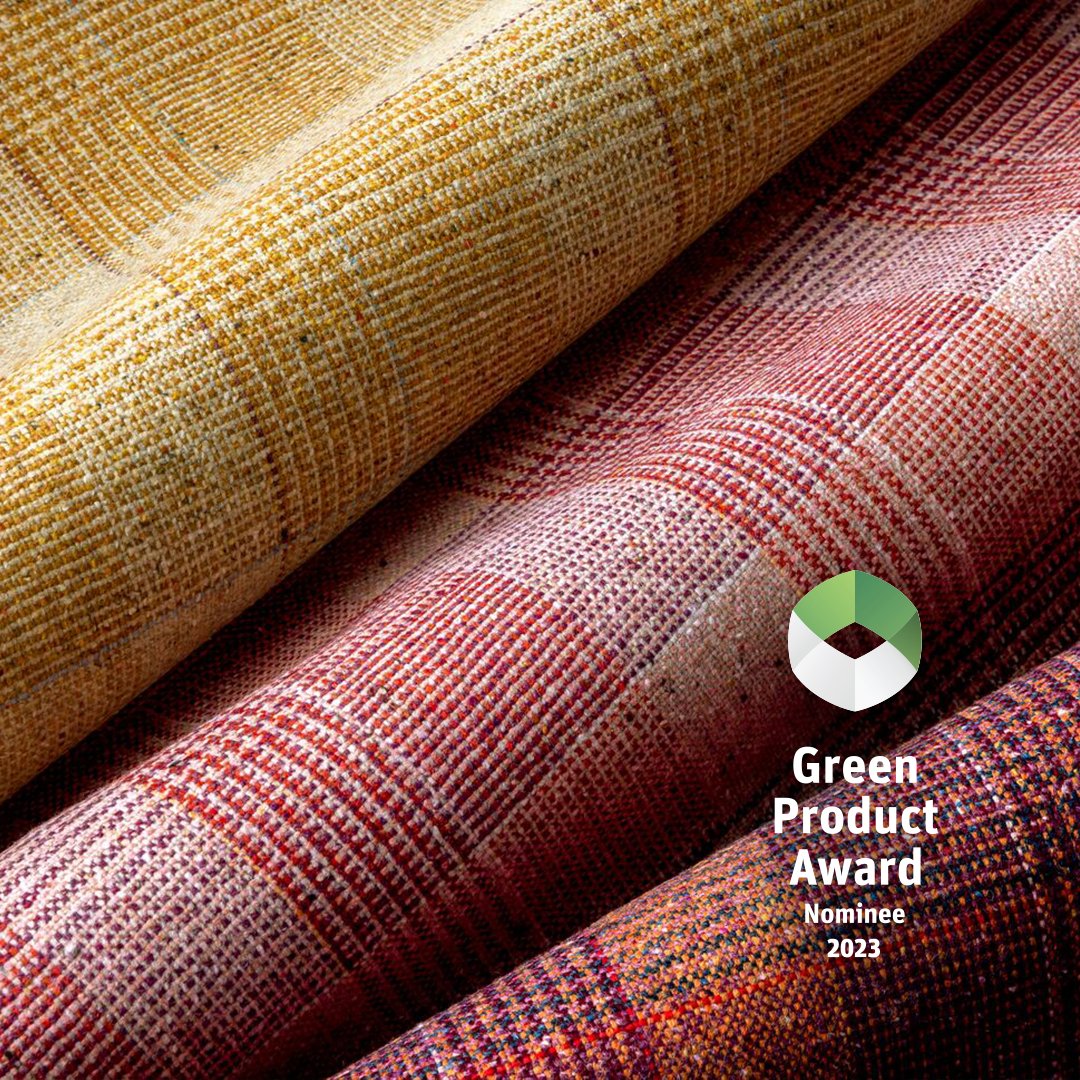 luumtextiles's tweet photo. Sustainable Circular Textiles: Melange Check, Wool Fleck and Graph Speck has been nominated for the
@GP_Award! 🌱♻️
Vote Here Everyday: https://t.co/wcRdBcrjfP
#luum #gpaward https://t.co/SkSzCe9LuZ