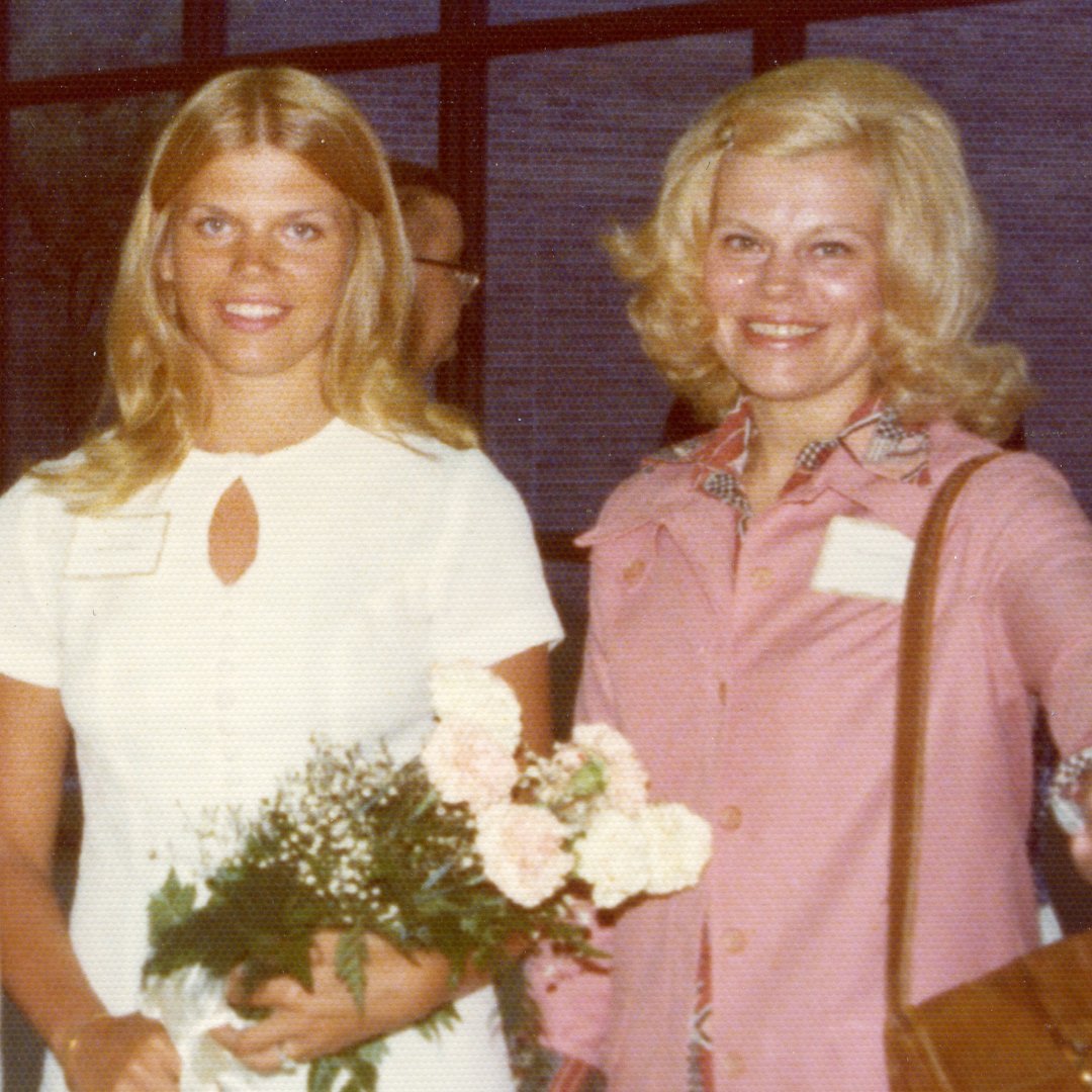 GinniRometty's tweet photo. When my mother returned to school to support our family, she showed me that access to education can change lives. Her actions influenced mine, and in 1979 I graduated from @NorthwesternU. I’ve never stopped learning. Who taught you the value of lifelong learning? #GoodPower https://t.co/MnzIvO4Sed