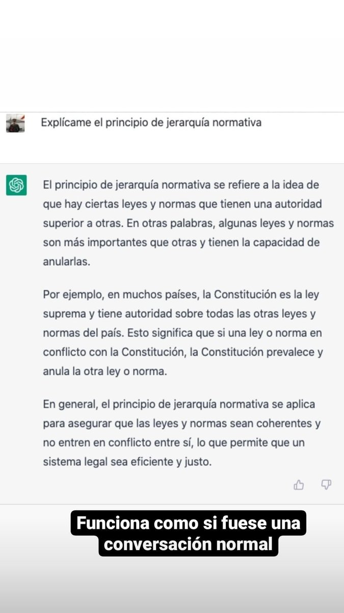 JosemanuSFC's tweet photo. Para los opositores, no dejéis de probar la aplicación ChatGPT. Una inteligencia artificial que te va a ayudar muchísimo en tu trabajo. https://t.co/QdUoqIU5jx