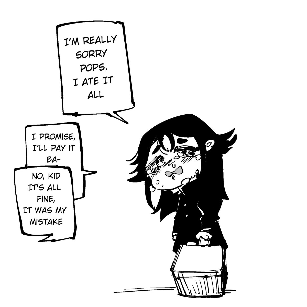 ℂ𝕆𝕄𝕄𝕀𝕊𝕊𝕀𝕆ℕ𝕊 𝕆ℙ𝔼ℕ) on Twitter "A meat bun side story 2"