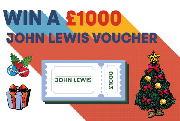 NKLottery's tweet photo. 🎅❄️☃️🎄It's your LAST CHANCE to be in the draw to win this fantastic festive prize - a £1,000 Gift Card for John Lewis, Waitrose and partners!

Get your tickets now ready for the big draw on Saturday, and support a good cause too - it's a win-win! 🥳🎉🥂

https://t.co/WoUe7Lgtv3 https://t.co/LBy29yi35F