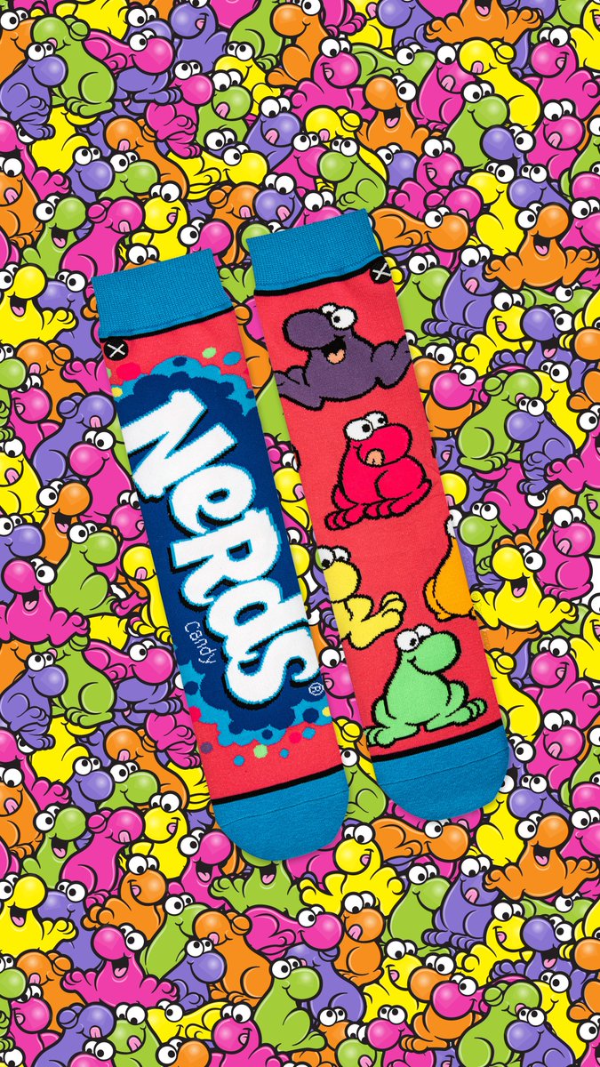 OddSoxOfficial's tweet photo. What even are the Nerds candy creatures? All we know is they look great on socks😍

Check them out👉https://t.co/IqolnZEc4l
https://t.co/NFpVAwQVWj

#Nerds #NerdsSocks #OddSox #CandySocks #Wearwhatyoulove #Candy #ComfortableSocks #BestSocks #FerraraCandyCompany https://t.co/ONK0hm3qu2