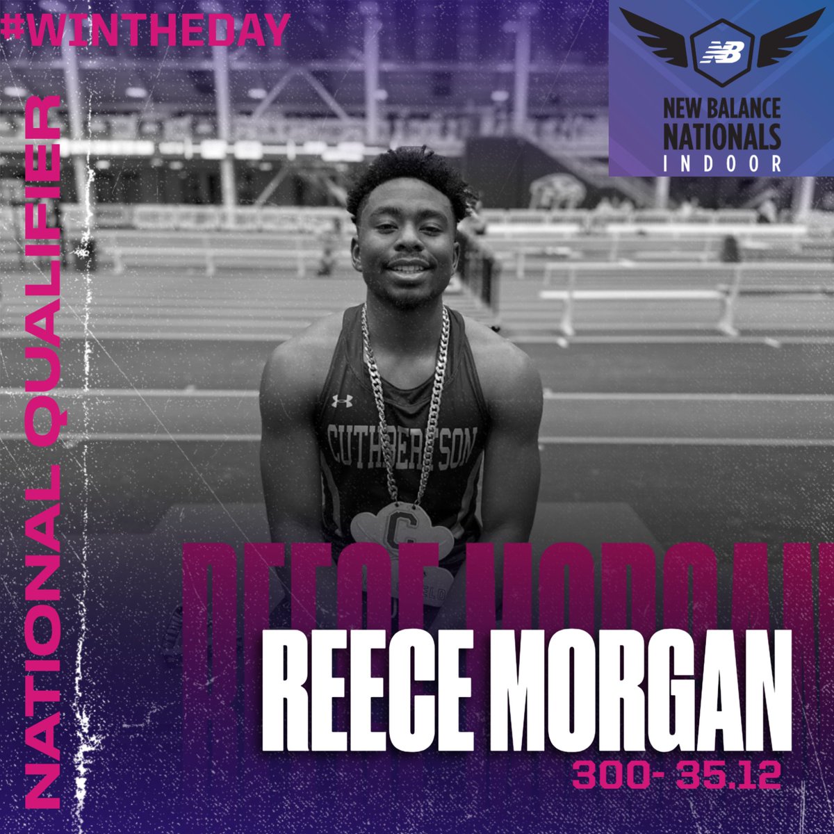 Congratulations to Reece Morgan on qualifying for New Balance Nationals in Boston!!! #wintheday