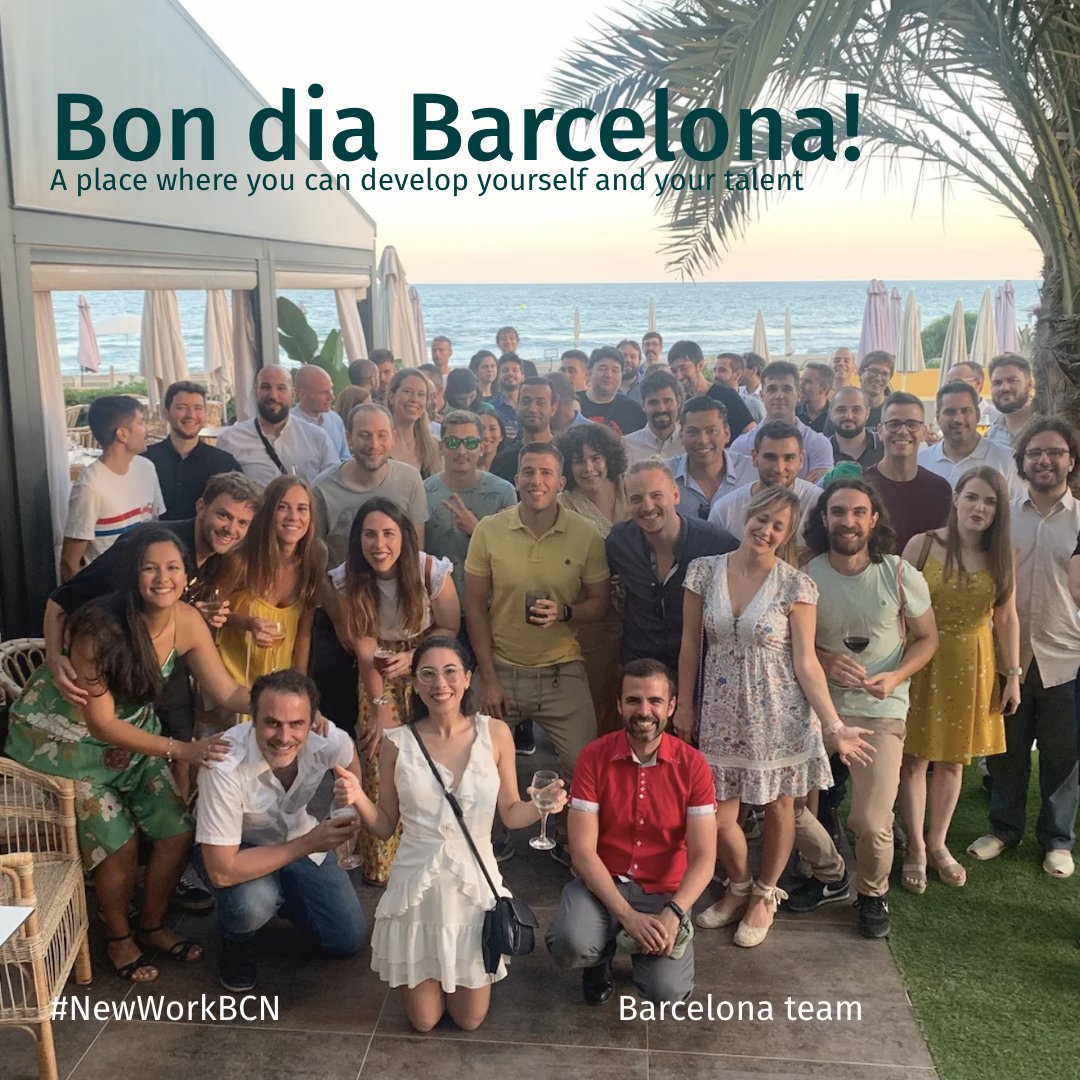 NewWork_es's tweet photo. Here are some facts about why you should join our Barcelona team!

Do you need more reasons? 

🏛️ One of the best cities in the world brimming with culture
🌞 More than 280 sunny days per year - means happiness and quality of life

#newwork #forabetterworkinglife #newworkbcn https://t.co/AFAS0GfjiO
