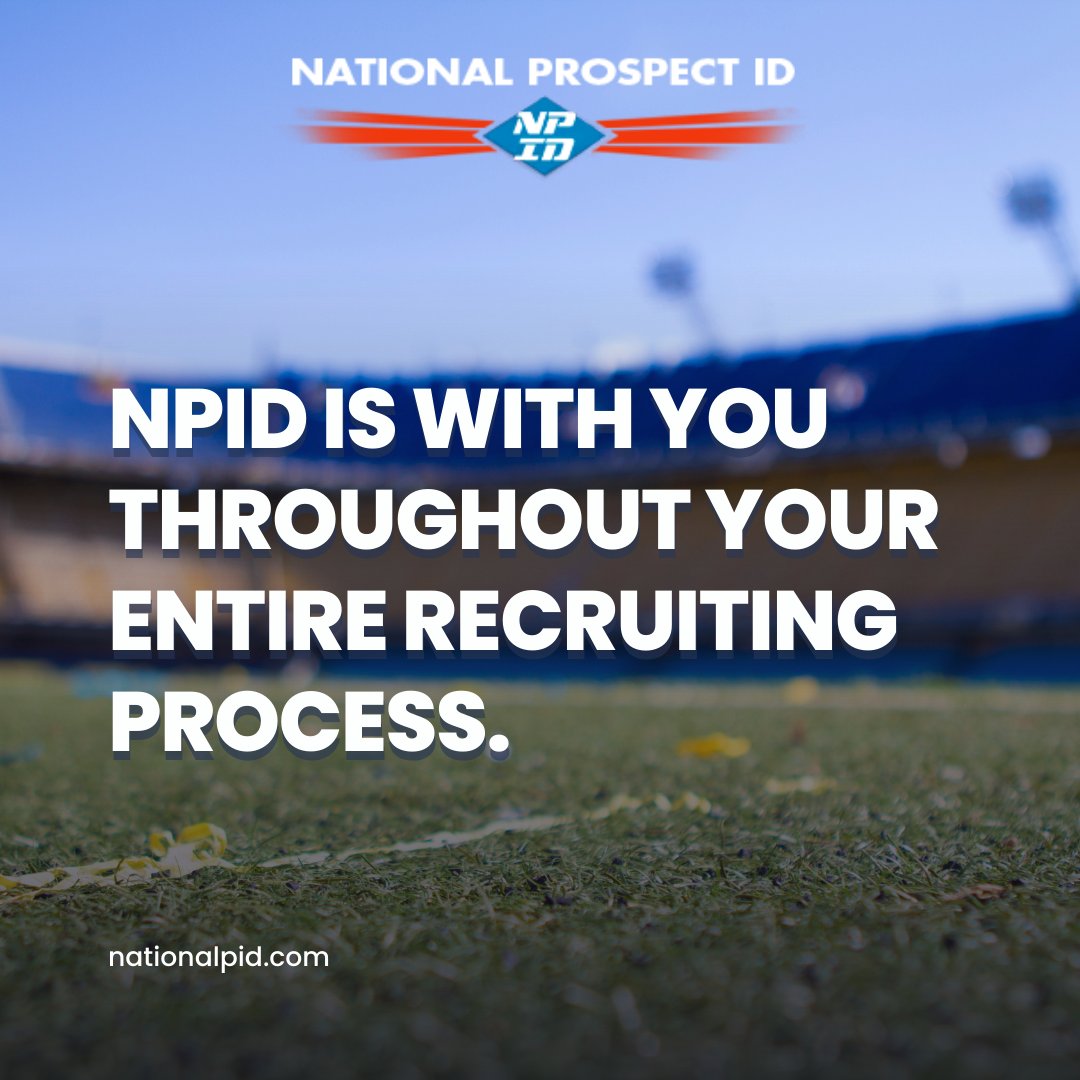 It is our passion to help high school athletes through the recruiting process. At NPID, we have selected some of the best scouts in the industry to create the most trusted and knowledgeable recruiting team.

Get verified here. ➡️ bit.ly/3F2w7KL 

#NPID #ProspectID