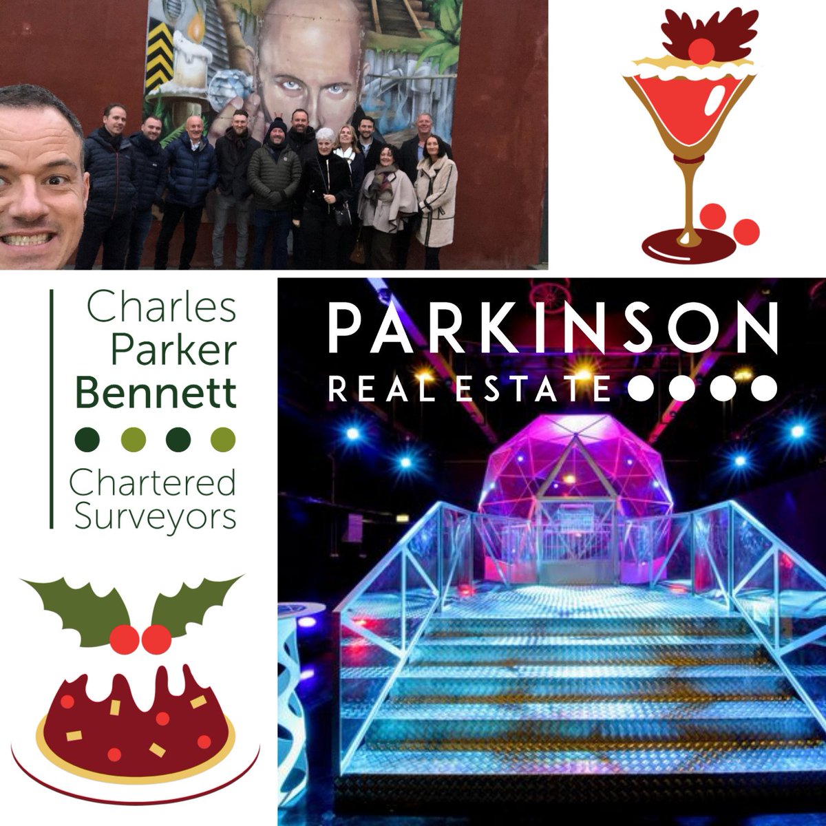 This year’s staff Christmas Party, we decided to mix things up a little and booked into the Crystal Maze in Manchester before the standard meal and drinks with the team.  Would highly recommend for something a little different!

#CharlesParkerBennett #ParkinsonRealEstate