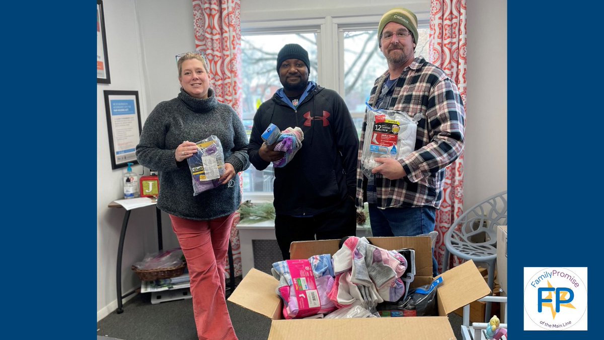 FPMainLine's tweet image. A huge thank you to Jim from LCR Embedded Systems, Inc. for organizing a sock collection for our vulnerable neighbors. five-hundred pairs of socks will be handed out this holiday season. Thank you to everyone that donated.