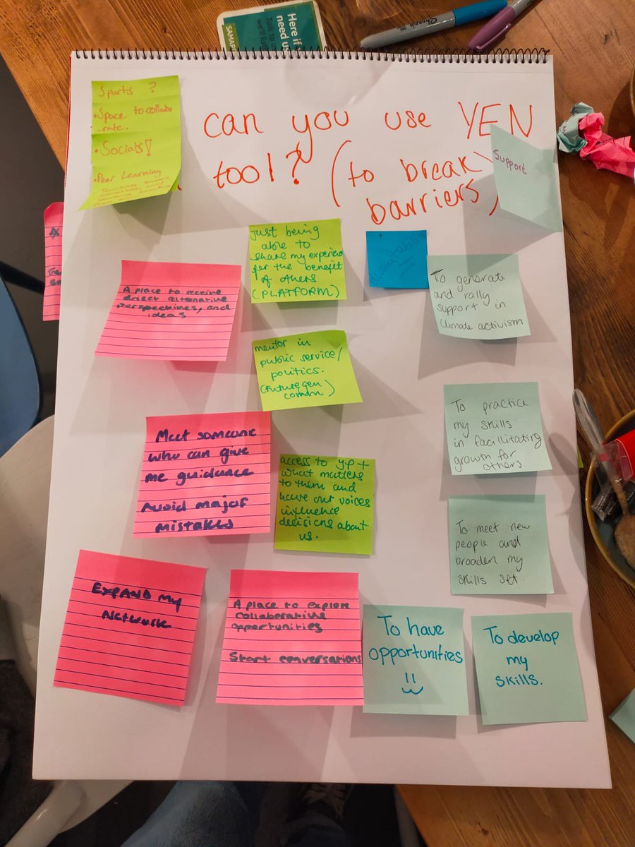 What kind of world do you want to see in 10 years?

1 of 3 questions asked at the 1st YEN network event, are you aged 18-30? You sign up for the next event now:
linktr.ee/yenwales

#helpingothers #swansea #networking #youngpeople #motivation #youthempowerment #thefuture