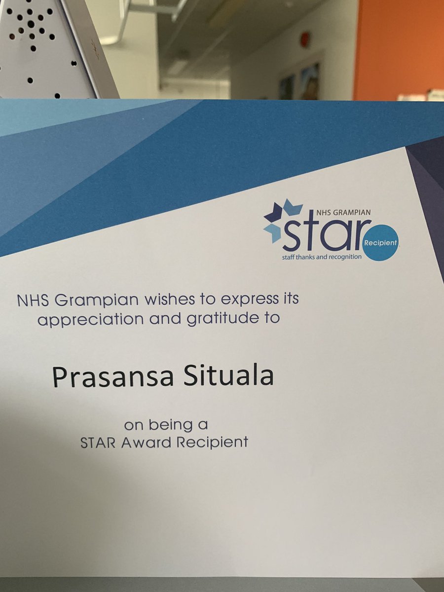 Dean Murch MBE (@dean_murch) on Twitter photo So we’ll deserved! Congratulations to Orange Zone Domestic Star Prasansa on being the proud recipient of a Star Award. 🍾🎉<a href="/NhsgStarAwards/">NHSG STAR Awards</a> <a href="/gillian_poskitt/">Gillian Poskitt</a> <a href="/pmatthews_1/">Pauline</a> <a href="/LisaCha21497374/">Lisa Charles</a> <a href="/kate_radzka/">Kate Radzka</a> <a href="/LornaDutch/">Lorna Dutch</a> <a href="/NHSG_Domestic/">NHSG Domestic and Support Services</a> <a href="/DonnaDuncan73/">Donna Duncan</a> <a href="/NHSGrampian/">NHS Grampian</a> So we’ll deserved! Congratulations to Orange Zone Domestic Star Prasansa on being the proud recipient of a Star Award. 🍾🎉<a href="/NhsgStarAwards/">NHSG STAR Awards</a> <a href="/gillian_poskitt/">Gillian Poskitt</a> <a href="/pmatthews_1/">Pauline</a> <a href="/LisaCha21497374/">Lisa Charles</a> <a href="/kate_radzka/">Kate Radzka</a> <a href="/LornaDutch/">Lorna Dutch</a> <a href="/NHSG_Domestic/">NHSG Domestic and Support Services</a> <a href="/DonnaDuncan73/">Donna Duncan</a> <a href="/NHSGrampian/">NHS Grampian</a>
