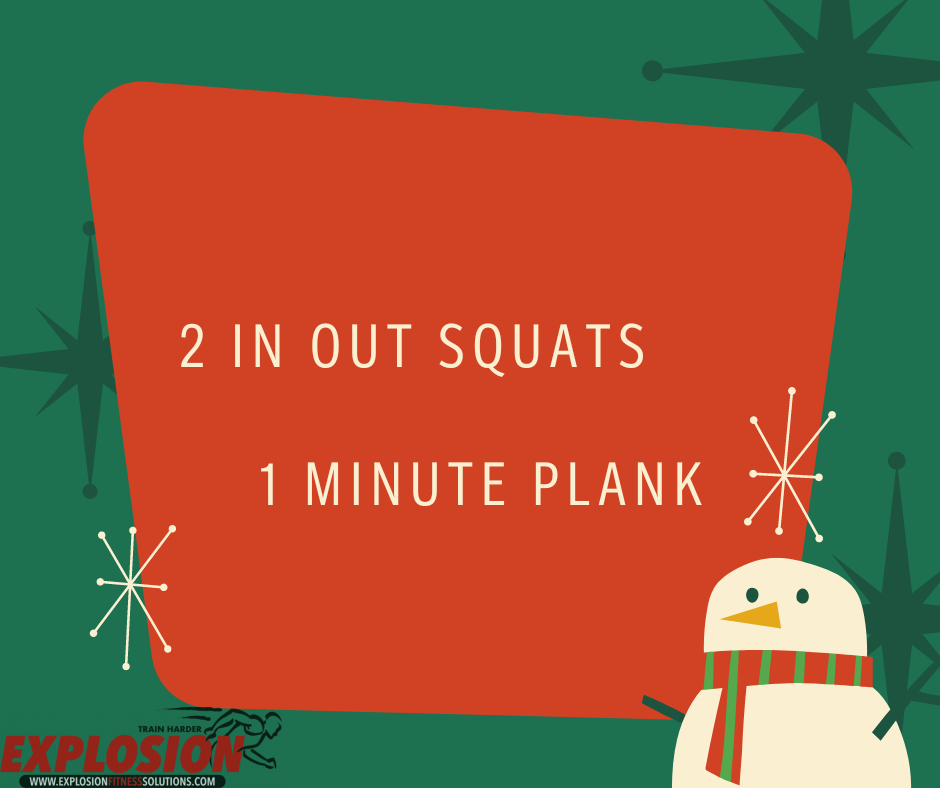 On the second day of Fitmas, my trainer gave to me... 2 In Out Squats and a 1 Minute Plank. . . . #fitmas #merryfitmas #trainharder #trainsmarter #teamefs #courts4sports #c4s #cva #youknowyoutriedtosingit