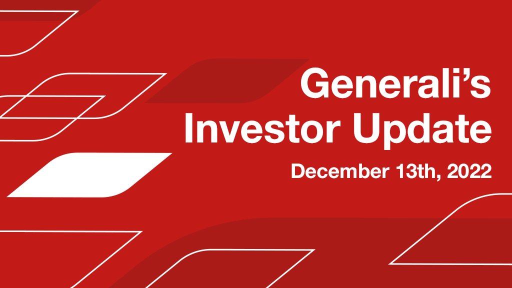 We updated today the financial community on the implementation and expected impact of the new IFRS 17 and IFRS 9 accounting standards. We also provided an update on the integration of Cattolica.
Discover more: bit.ly/GeneraliInvest…

#LifetimePartner24