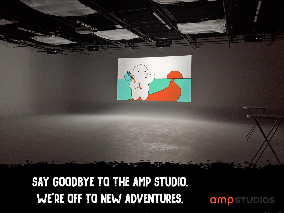 StudiosAtAMP's tweet photo. As 2022 wraps and we officially close our physical doors, we look forward to new adventures as a fully remote and distributed AMP Creative and to continuing our collaborations with the Dallas creative community. Wishing you and yours the very best this holiday season. https://t.co/tc2kbBGpl2