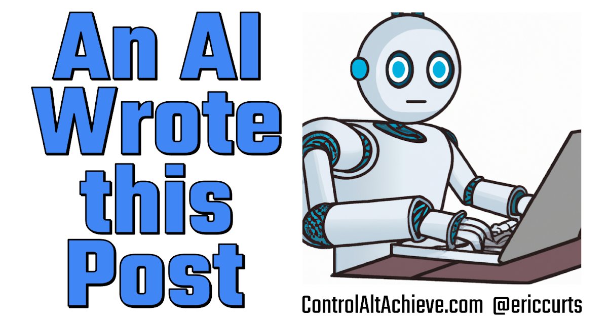 TCEA's tweet photo. Have you heard of the popular new AI tool #ChatGPT❓

@ericcurts shares his findings and how to use AI in the classroom.

https://t.co/v16ZkoVxTr @openai
#edtech #steam #learning https://t.co/BiPBbvc2ZW