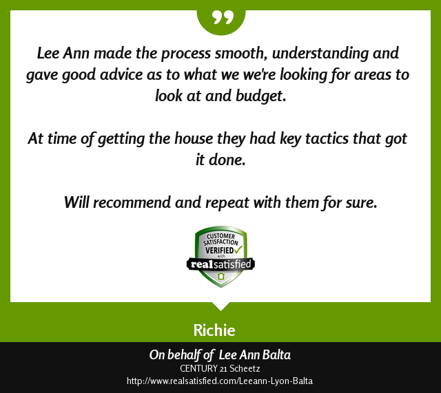 leeannbalta's tweet photo. How good does a happy client make you feel? https://t.co/fDIRKvHD8j via @realsatisfied https://t.co/F1XzKozLXE