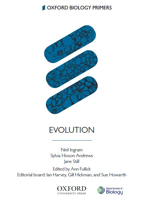 Introducing the Oxford Biology Primer on Evolution. A new resource for 16-19 year olds wanting to find out more about evolution. 

Find out more at neilingram.co.uk

Catch us at the ASE conference 2023!  @chatbiology #chatbiology  #ASEChat #ASEConference2023 @ASEChat