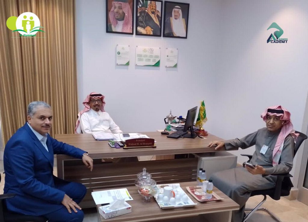 AlhammadGroup1's tweet image. #الحماد_اليوم | زار مساعد مدير مكتب التعليم العالمي والأجنبي للشؤون الإدارية أ. حسين بن عزان المقبول، اليوم الثلاثاء، أكاديمية الإعجاب العلمي العالمية للاطلاع على سير الأعمال الإدارية
#أدماير
#مدارس_الحماد