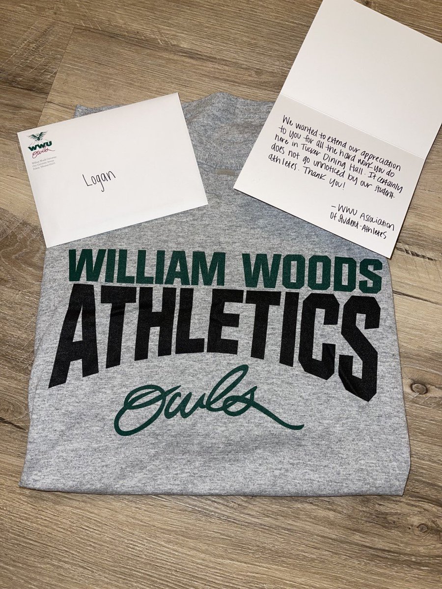 AMCSports's tweet photo. To focus on the core value of Servant Leadership during this season of giving, the ASA group from @wwuowls decided to extend appreciation to their dining hall staff.

"They work so hard for us day in and day out and we are so thankful"  

#AMCSPORTS #AMCCOFC #NAIACOFC https://t.co/NMxOn6zHpR
