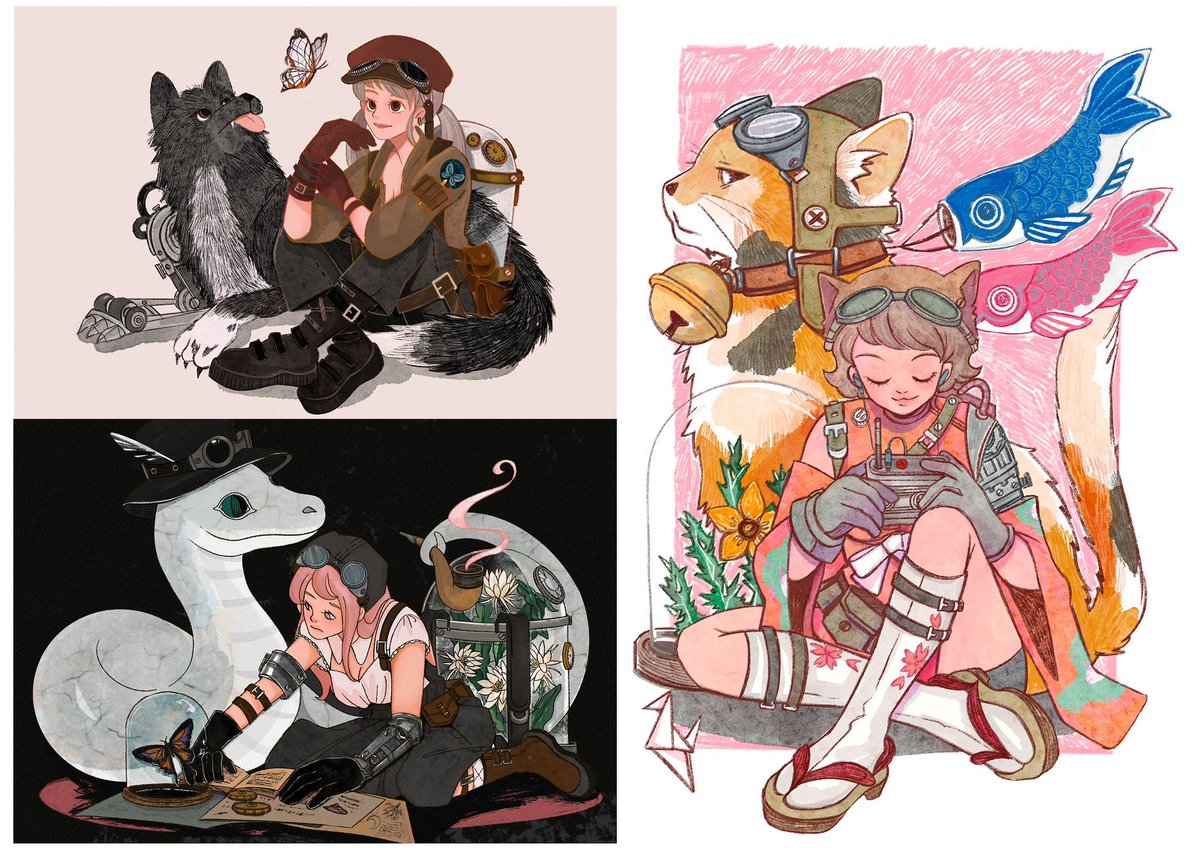<a href="/foundation/">Foundation 🌐</a> I like costume steampunk style and animal also my inspiration✨