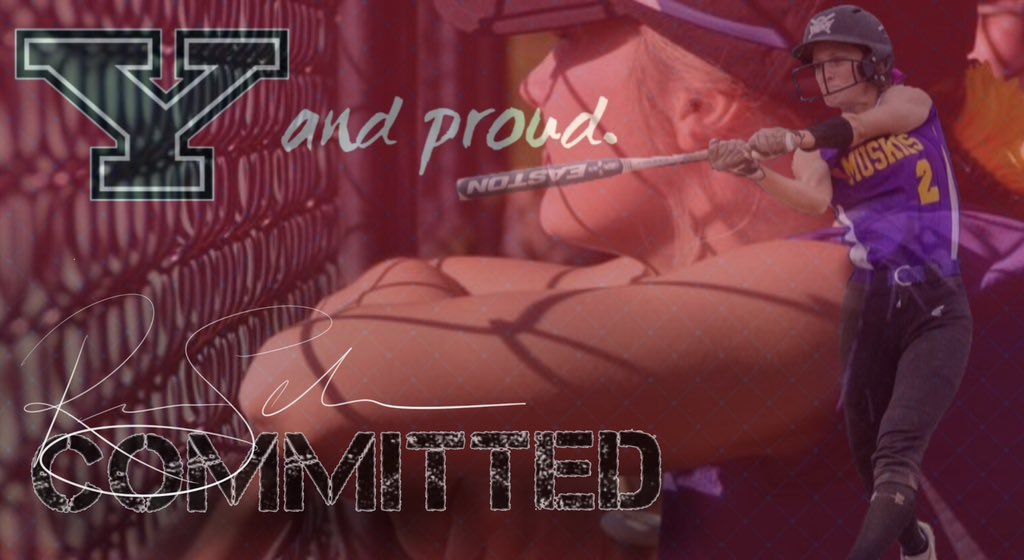 I’m very excited and humble to announce that I have committed to Youngstown State University to continue my academic &amp; softball career! Thank you to all my family, coaches and friends.  I appreciate the YSU coaching staff for this opportunity! 
❤️🐧
#GoGuins