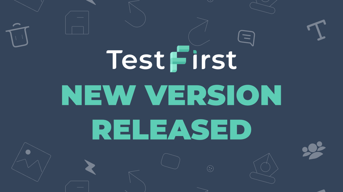 testfirst_'s tweet photo. TestFirst's third release is out 🚀 See what's new: https://t.co/T9YfhJ49rB https://t.co/rDvmMeSd3j