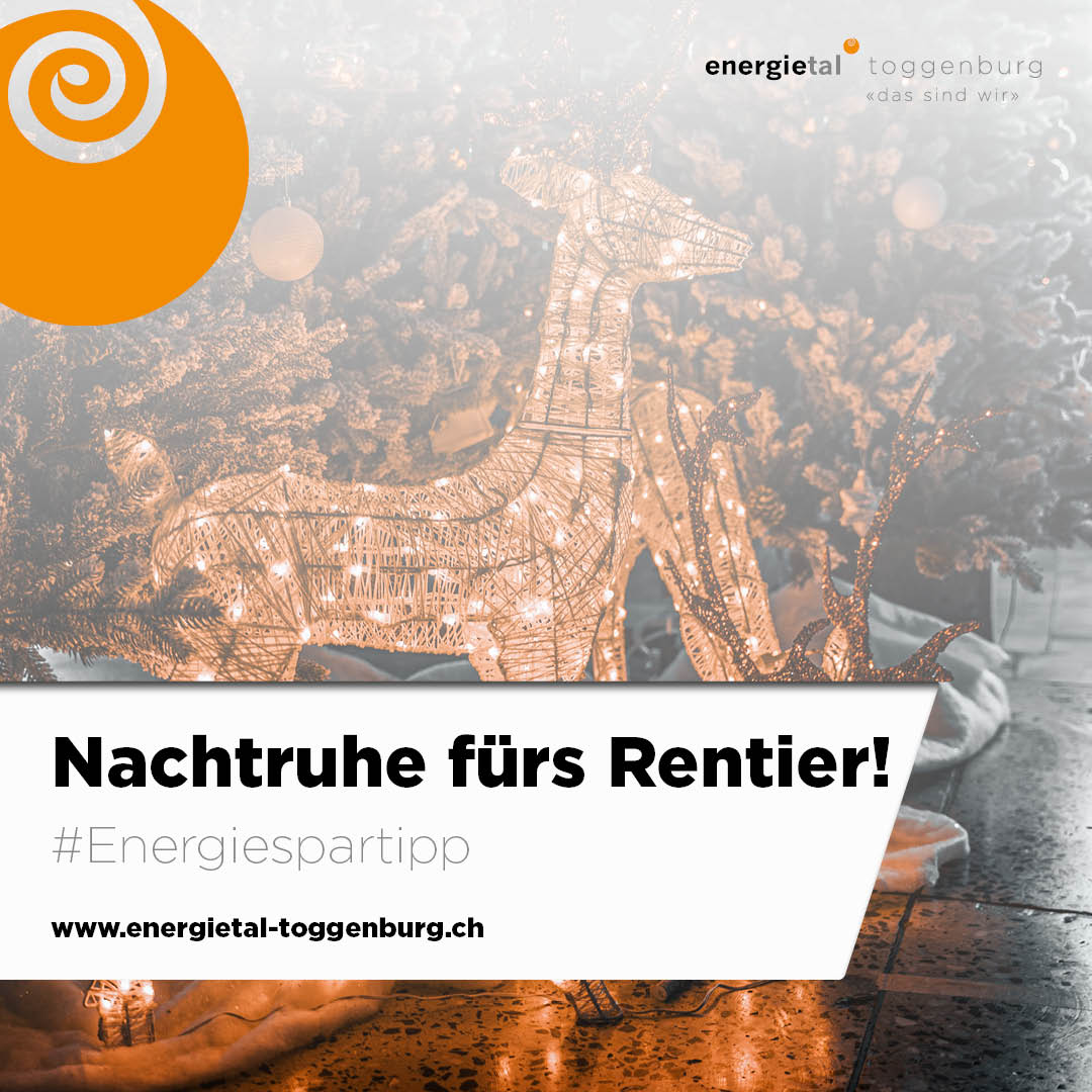 Wer schätzt es nicht, Weihnachtsbeleuchtung in dieser dunkeln Zeit? Wer nicht darauf verzichten und trotzdem Strom sparen will, sollte LED-Lichterketten wählen. Und mit einer Zeitschaltuhr die Belechtung in der Nacht ausschalten. #energiesparen